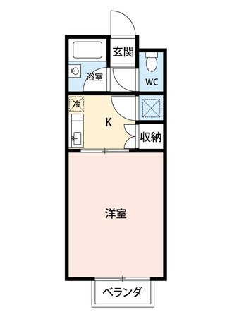 あすなろアパートの物件間取画像